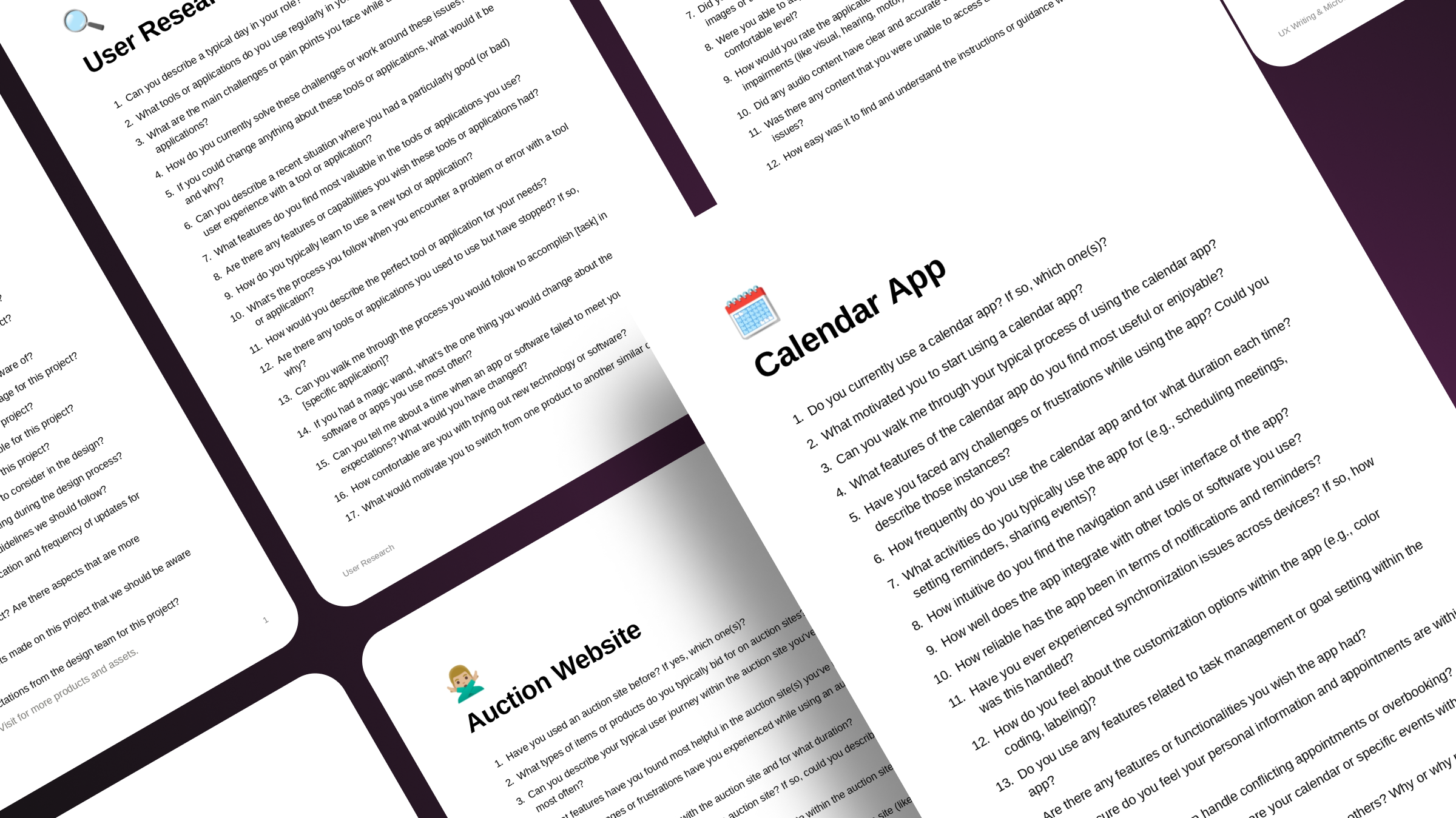 Questions de recherche UX media 3