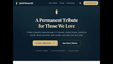 🕯️QuickMemorial gallery image