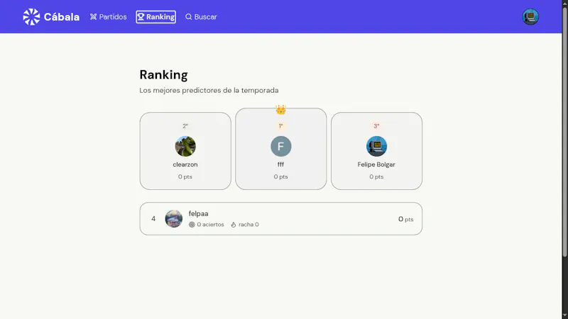 Cábala screenshot 3