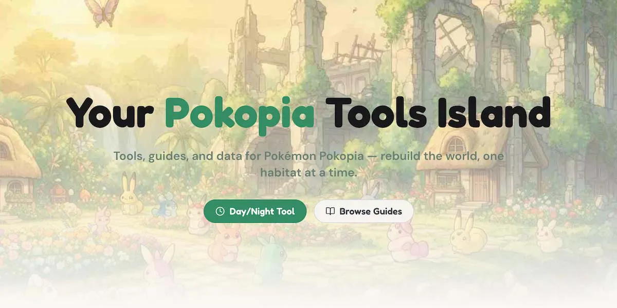 Banner del producto Pokopia Island