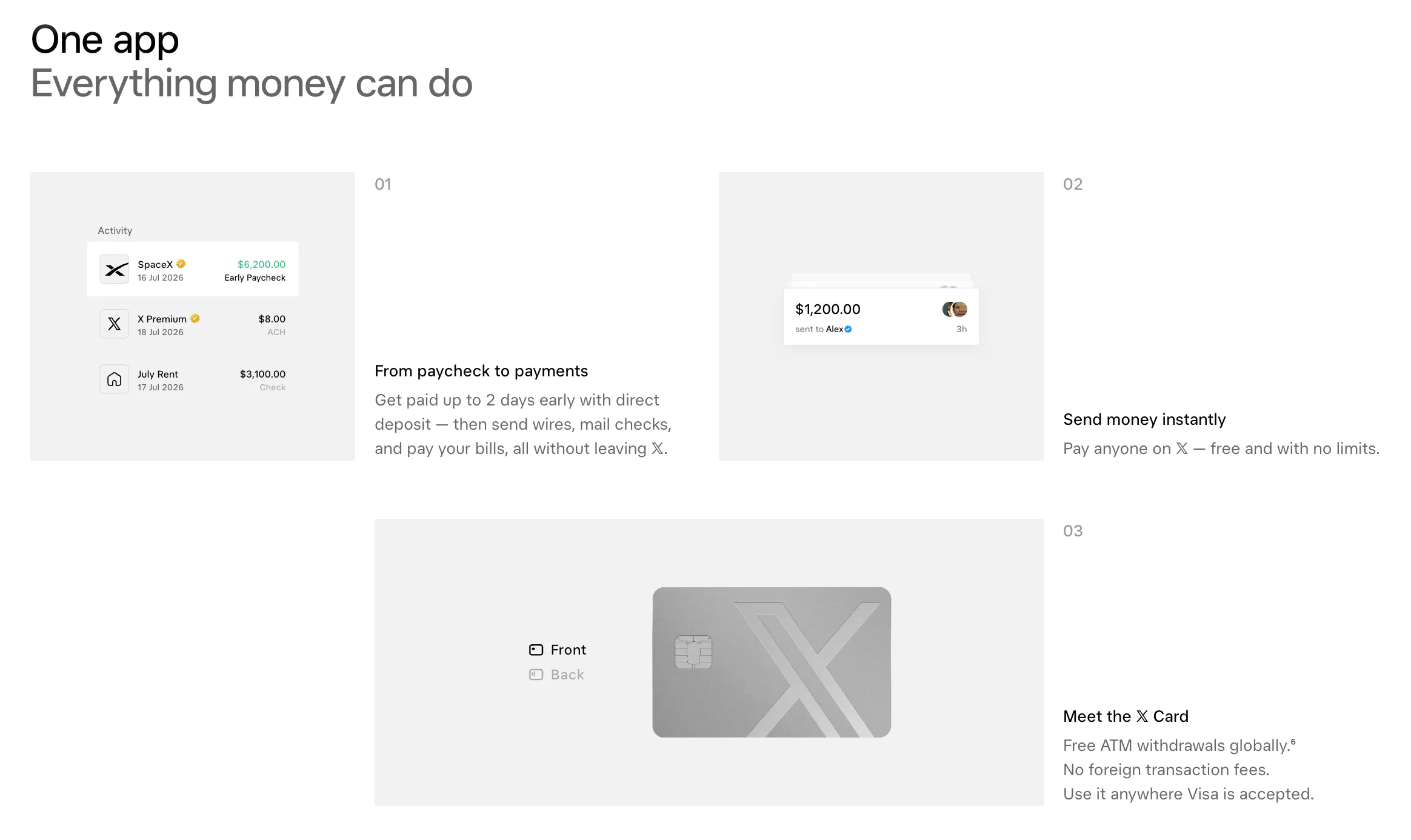 X Money gallery image