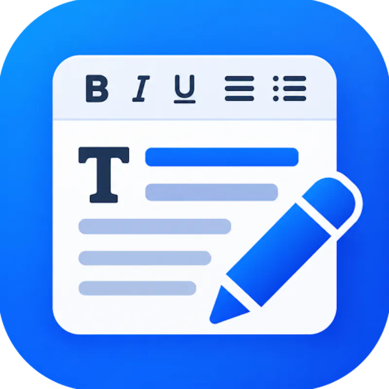 Free Rich Text Editor screenshot 1