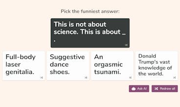 AI Against Humanity gallery image