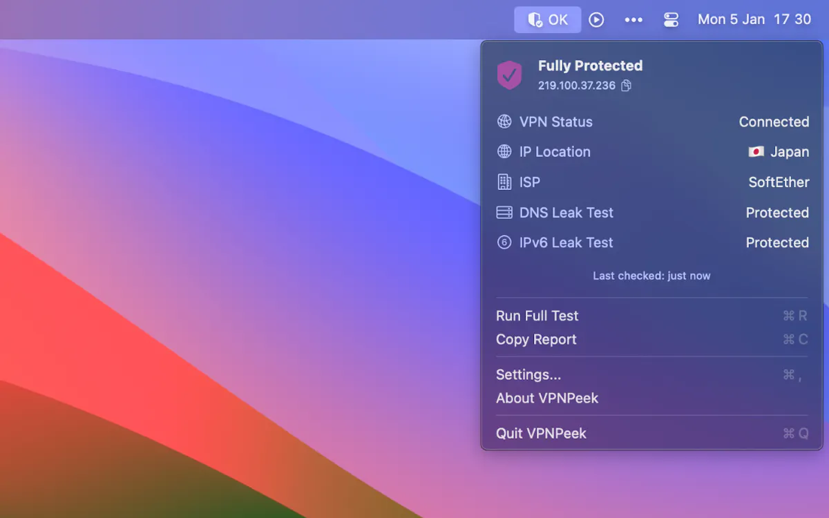 VPN Peek