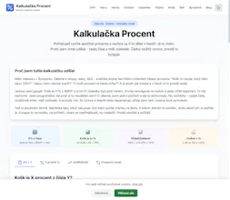 VypocitejProcenta.cz gallery image