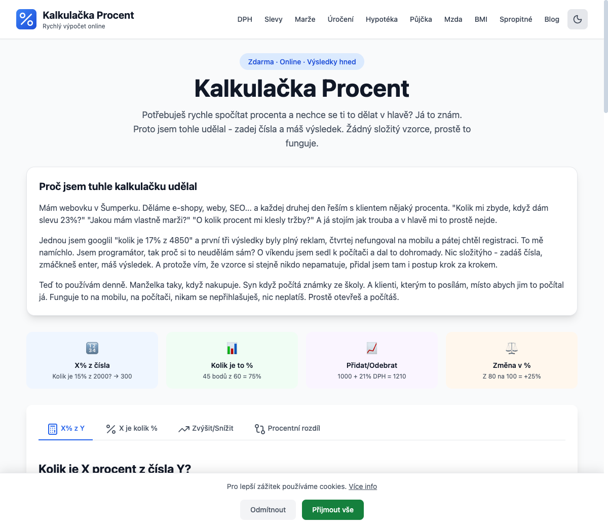 VypocitejProcenta.cz media 2