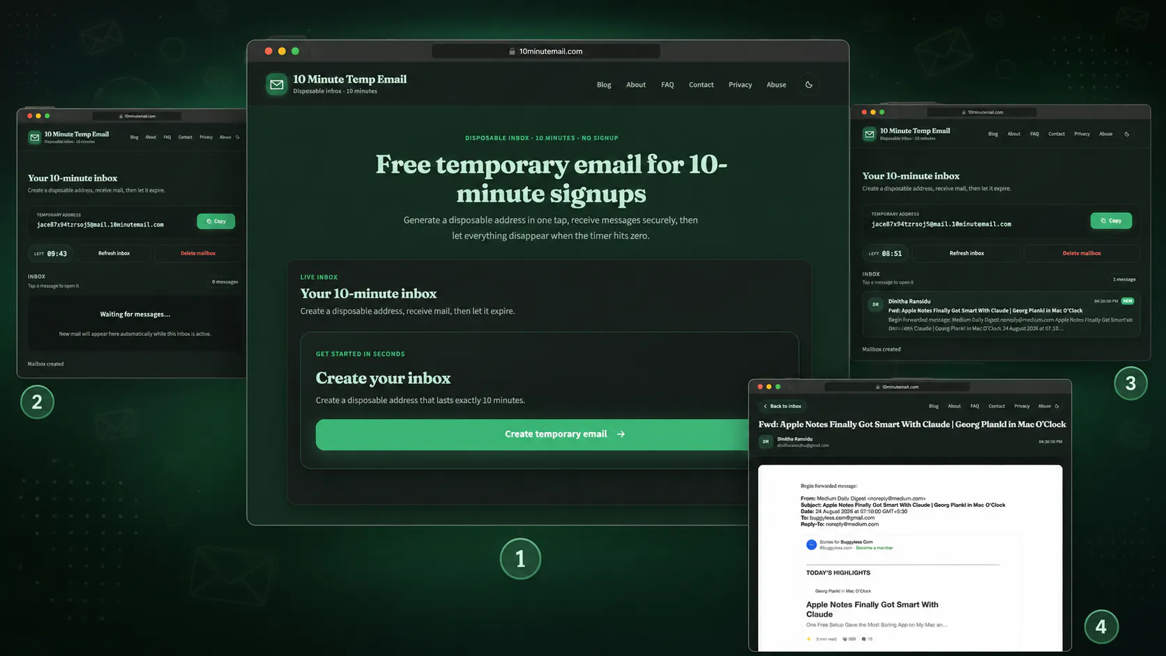 10 Minute Temp Email gallery image