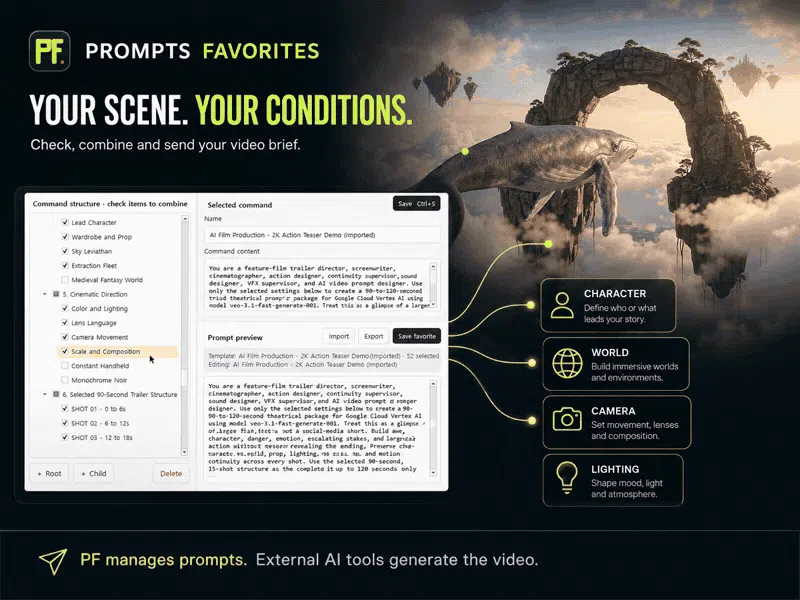PROMPTS FAVORITES screenshot 4