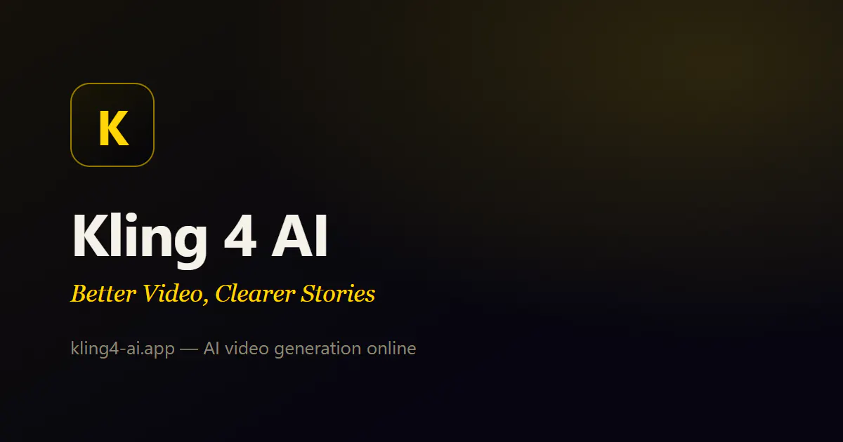 Kling 4 AI gallery image