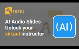UMU AI Audio Slides media 1