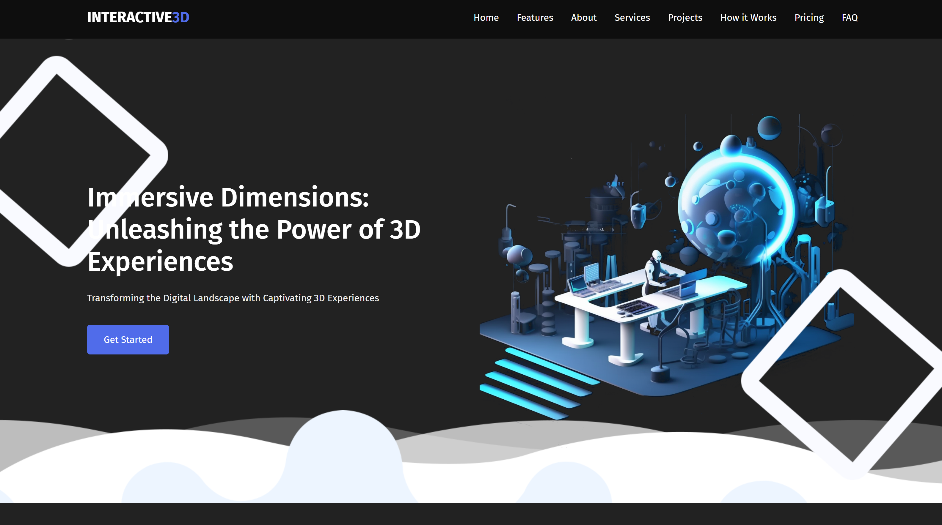 Interactive 3D media 1