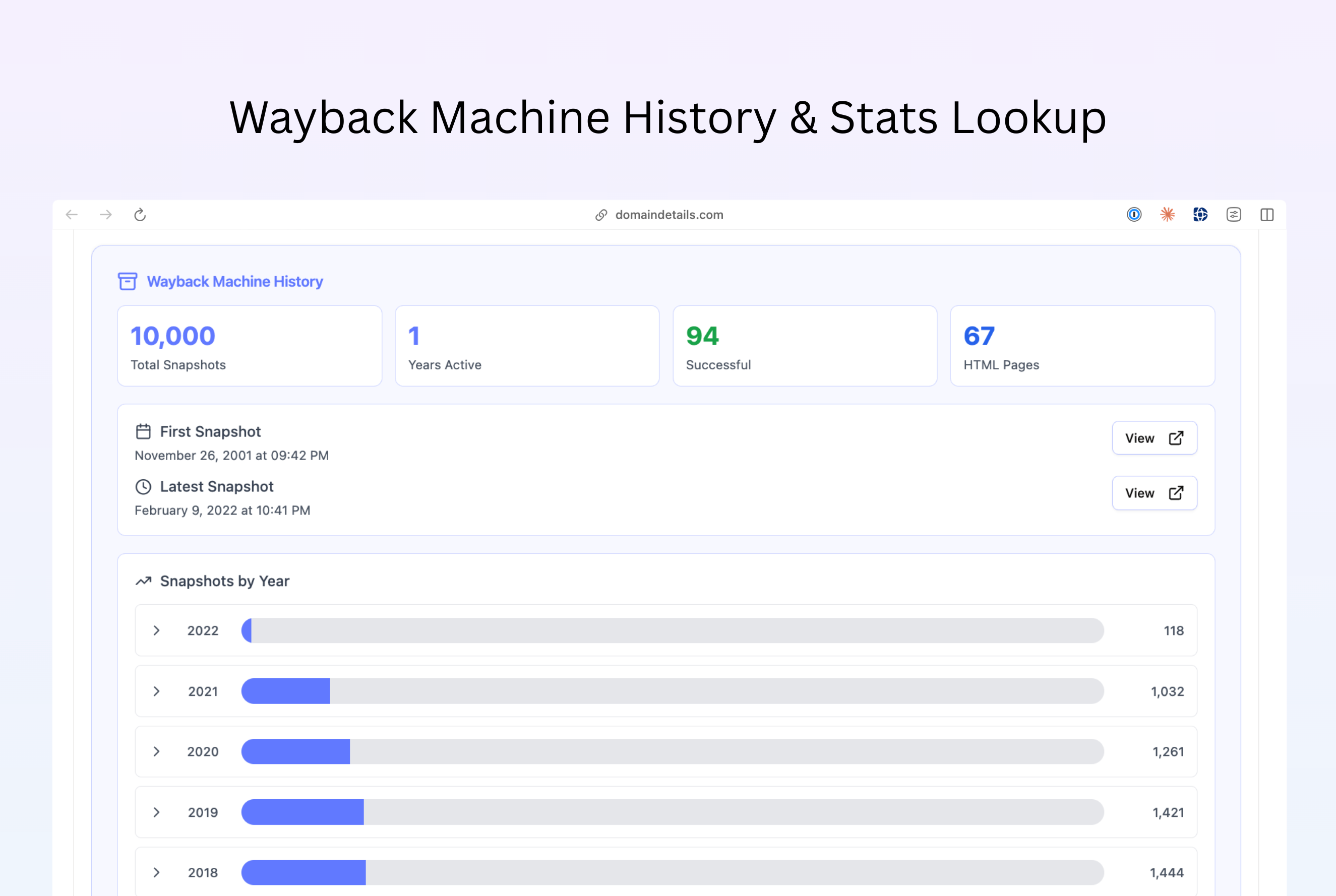 DomainDetails.com - Free & Private WHOIS gallery image