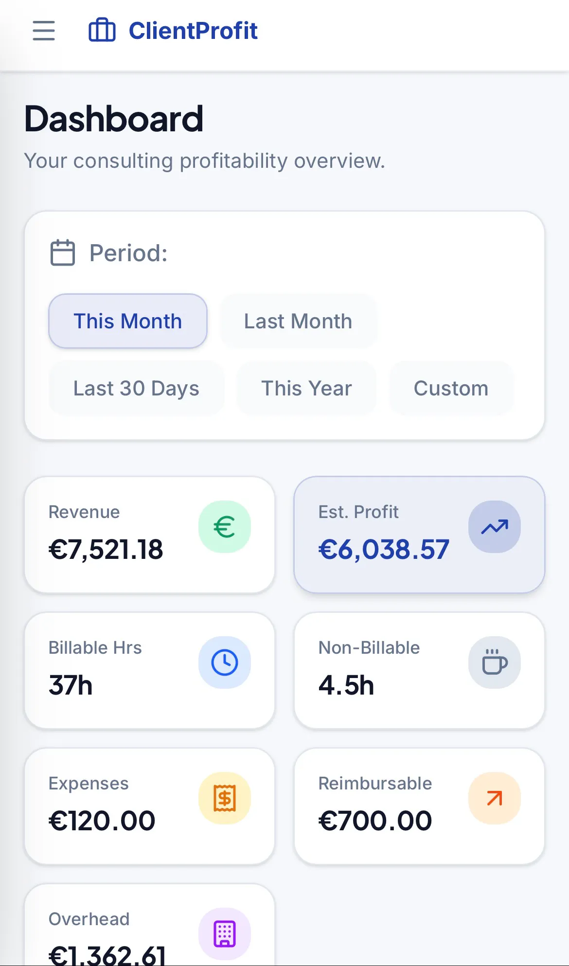 ClientProfit gallery image