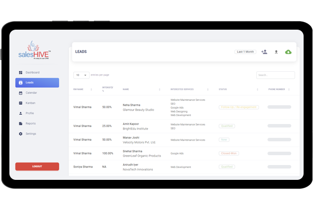 Salshive CRM - 사용하기 쉬운 CRM 미디어 4