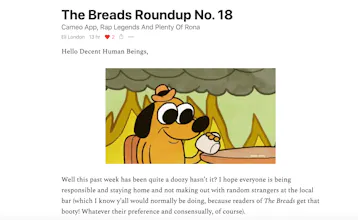 The Breads Newsletter gallery image