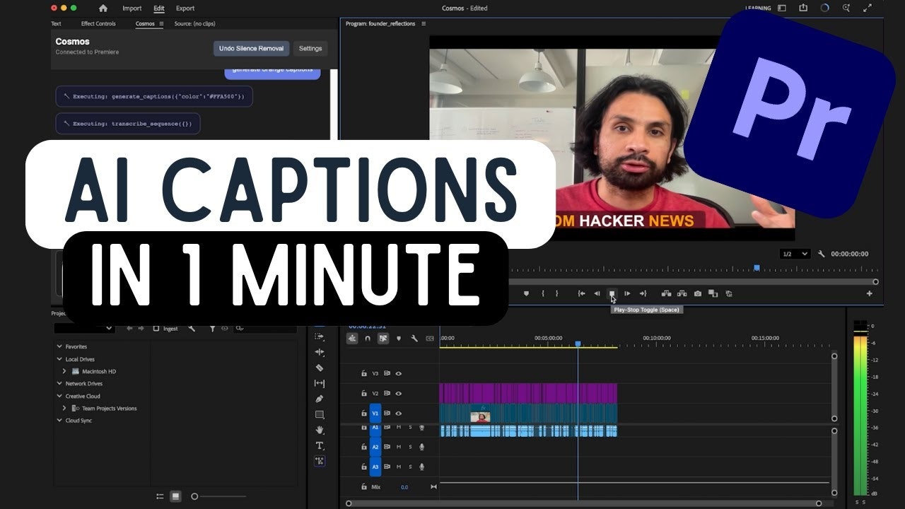 Cosmos Adobe Premiere Plugin gallery image