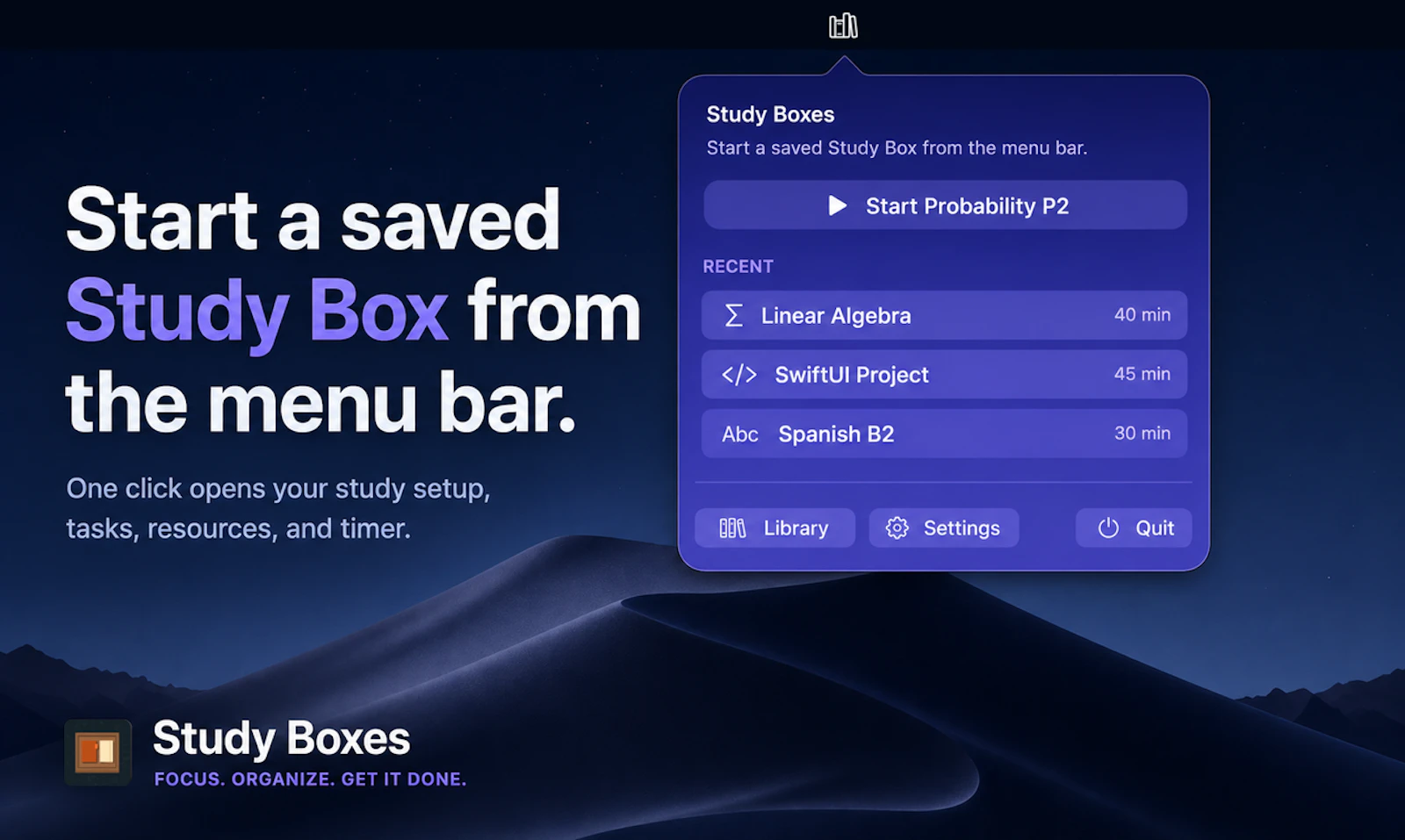 Study Boxes screenshot 1