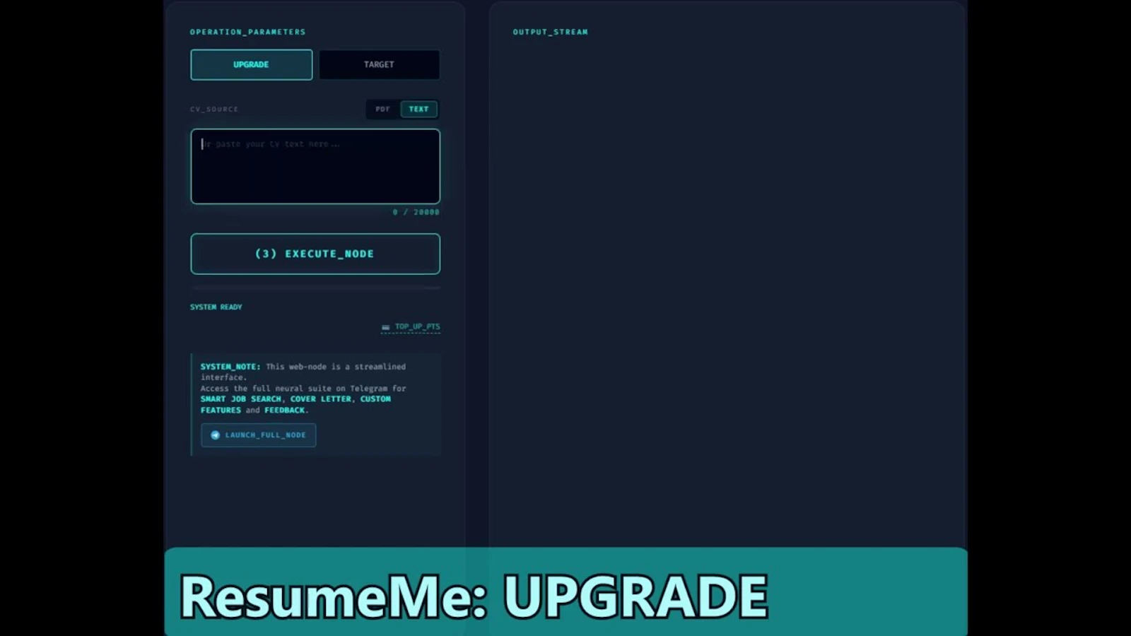ResumeMe screenshot 1 (video preview)