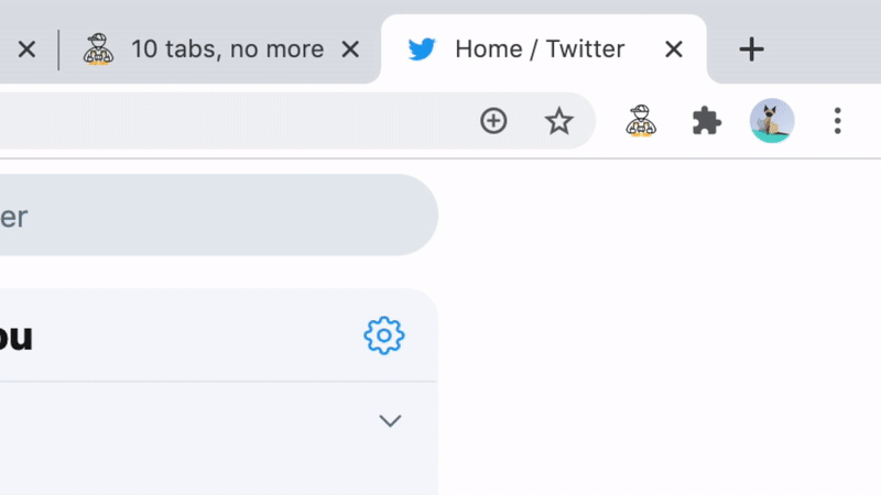 Cách thông báo khi mở quá 10 tab trên Chrome