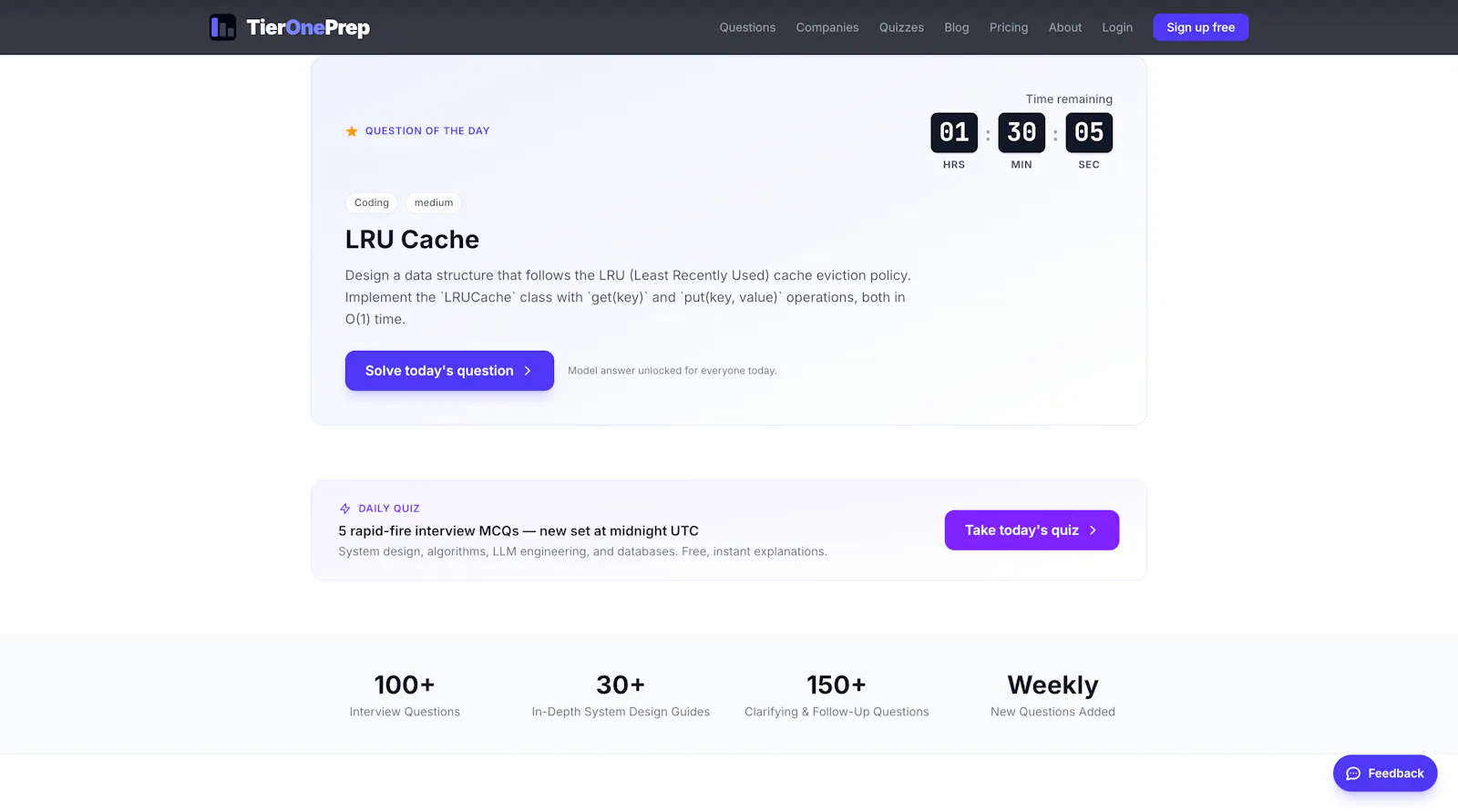 TierOnePrep screenshot 3