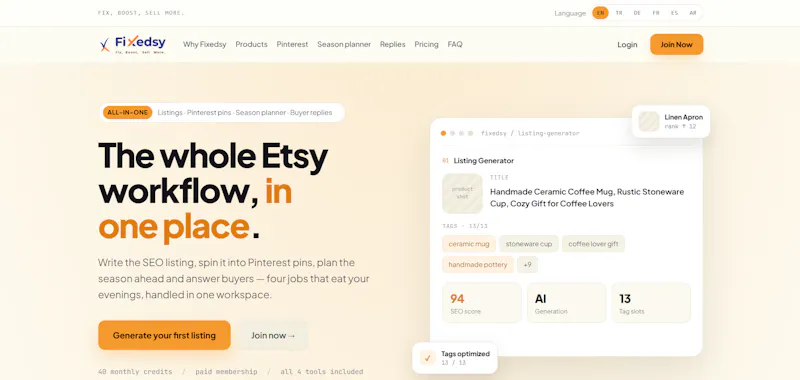 Fixedsy screenshot 1
