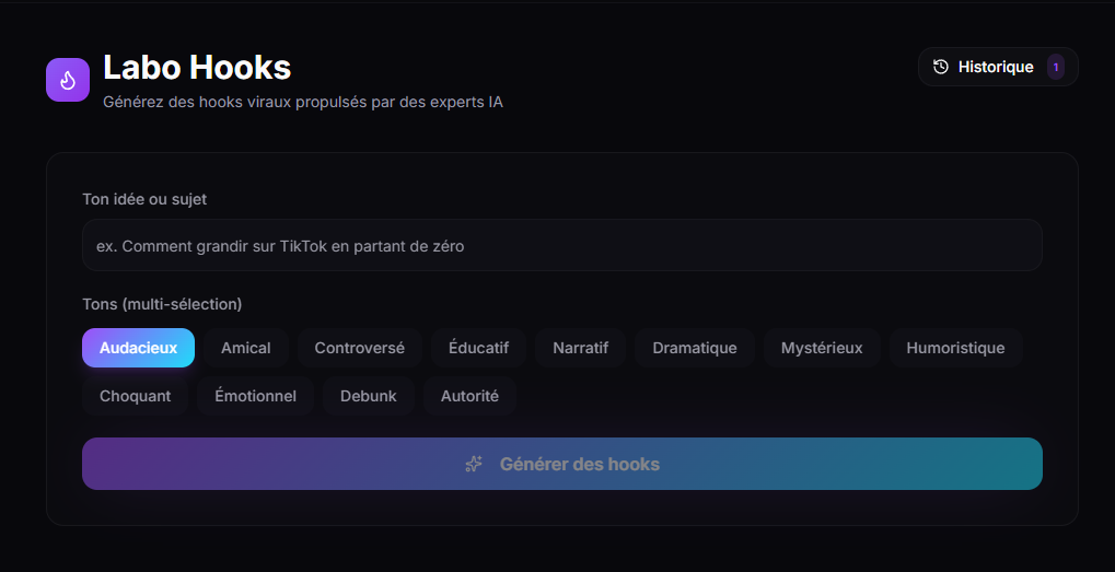 Postivy — Deviens viral sur TikTok gallery image