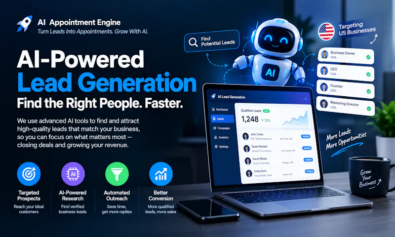 AI Lead Generation & Appointment Setting screenshot 1