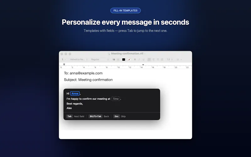 QuickMessage screenshot 3