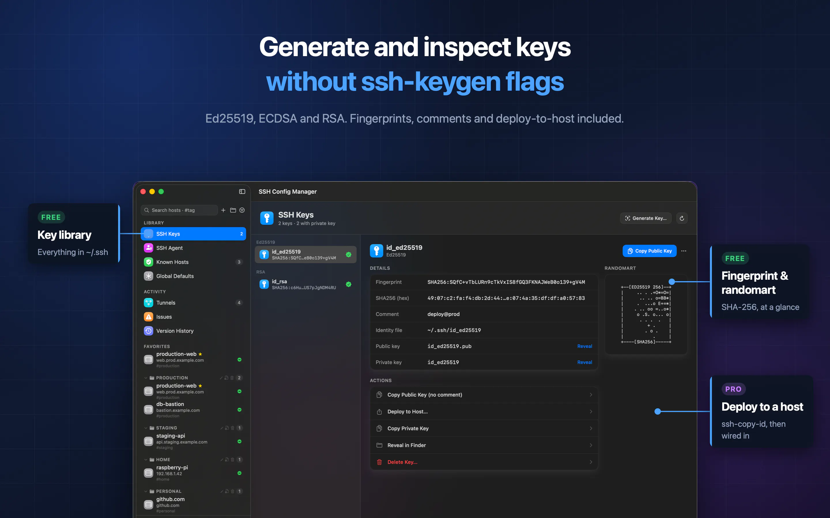 SSH Config Manager gallery image