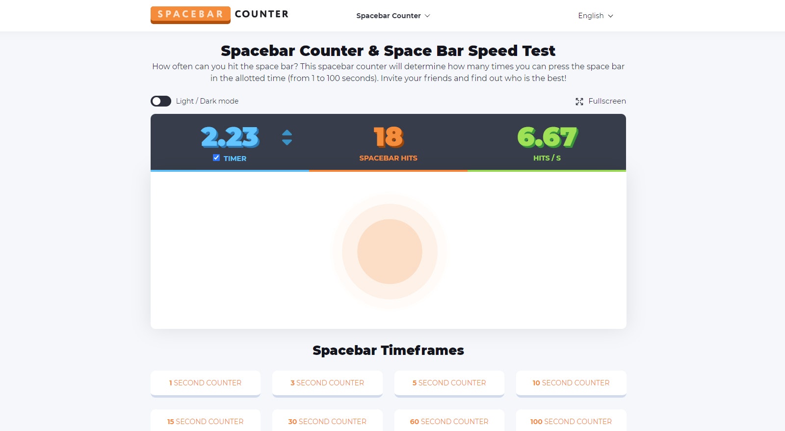 Spacebar Counter gallery image