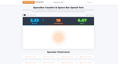 Spacebar Counter gallery image
