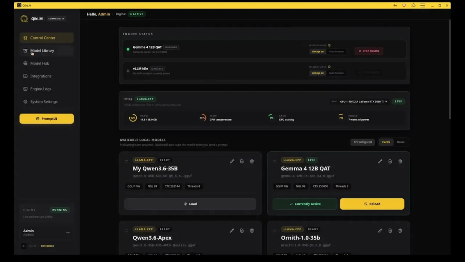 QikLM screenshot 1 (video preview)