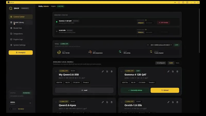 QikLM screenshot 1 (video preview)