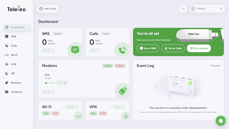 Teleleo screenshot 1