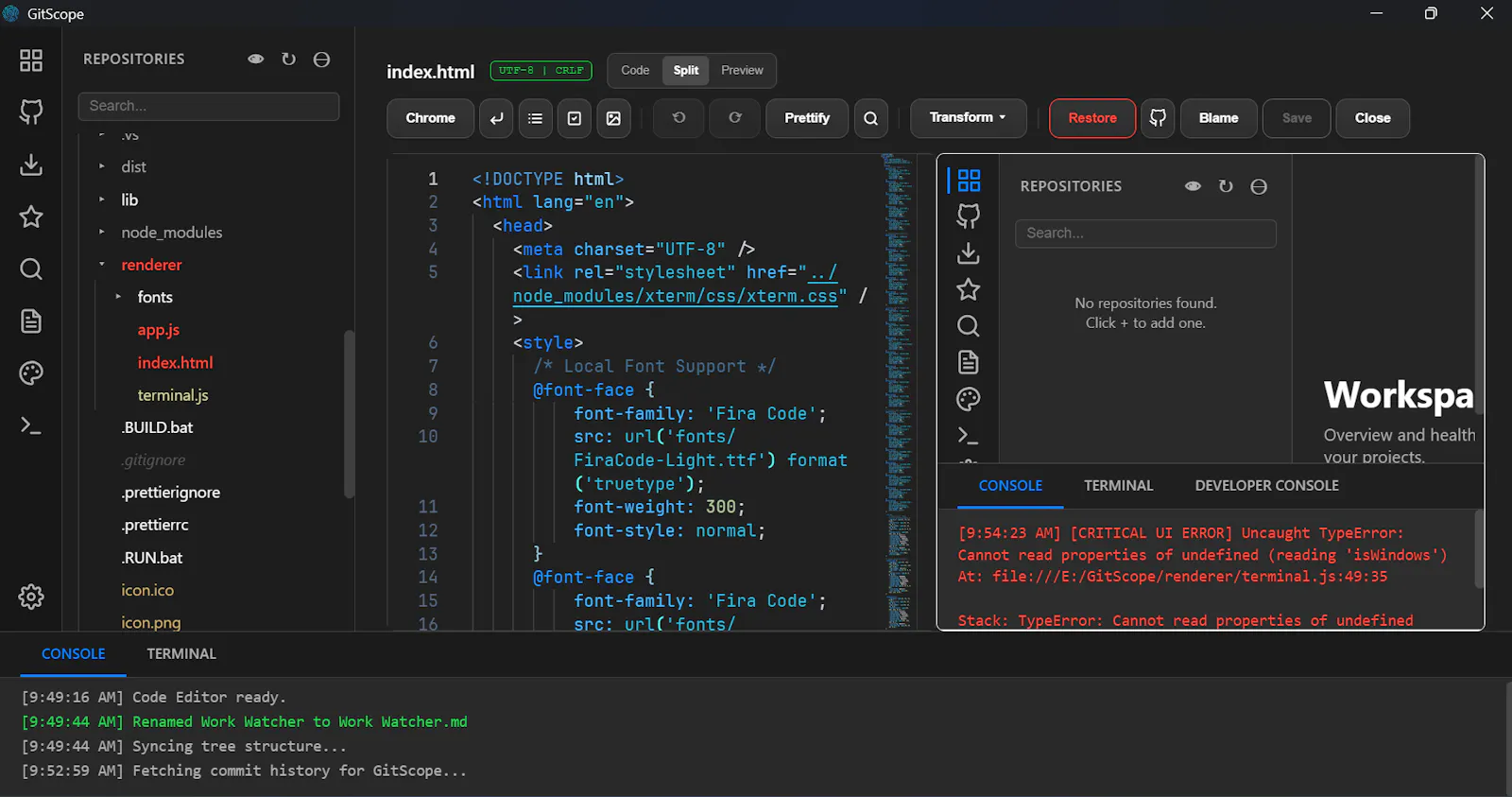 GitScope for Windows screenshot 10