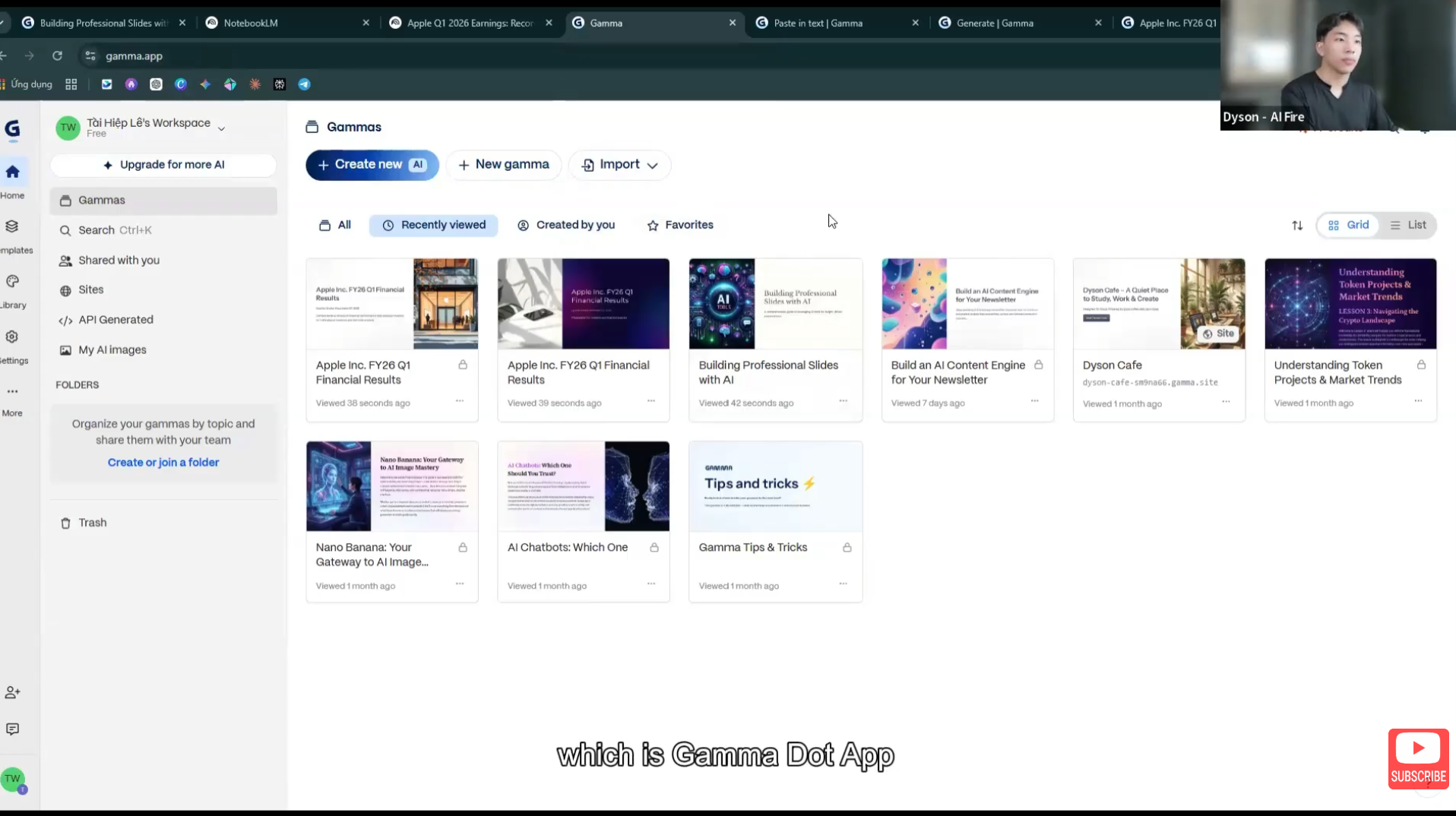 Create Pro Presentations FREE with AI gallery image