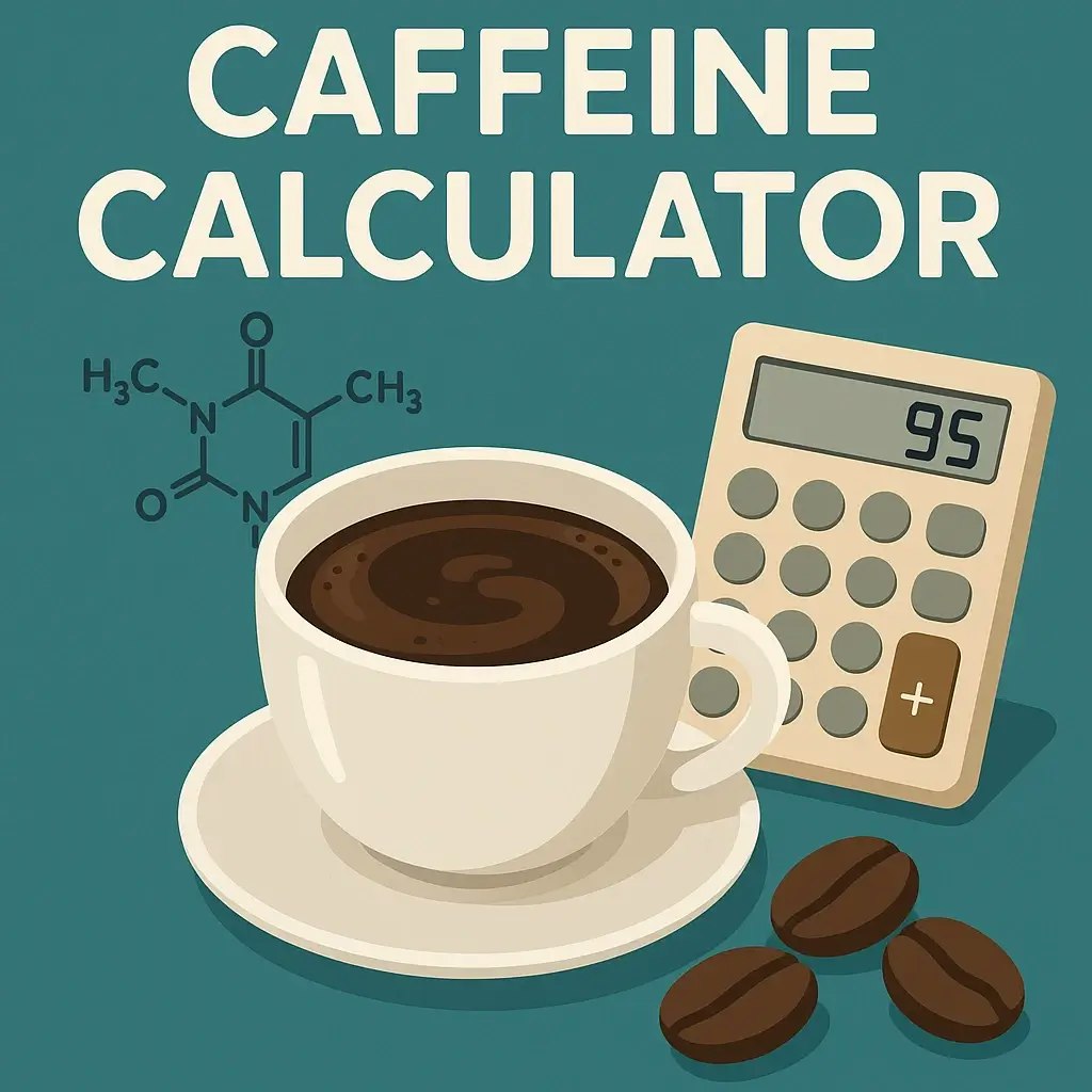 Cafeïne halfwaardetel calculator - Bereken hoe lang cafeïne in uw systeem blijft media 1