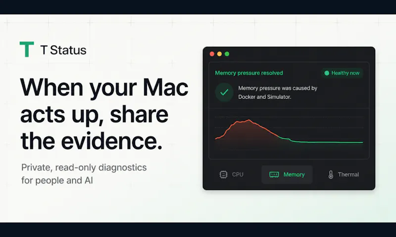 T Status screenshot 2