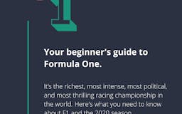 Formula One 2020 Guide media 1