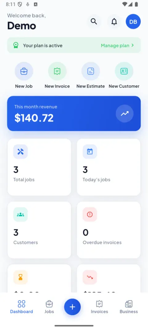 ServiQ screenshot