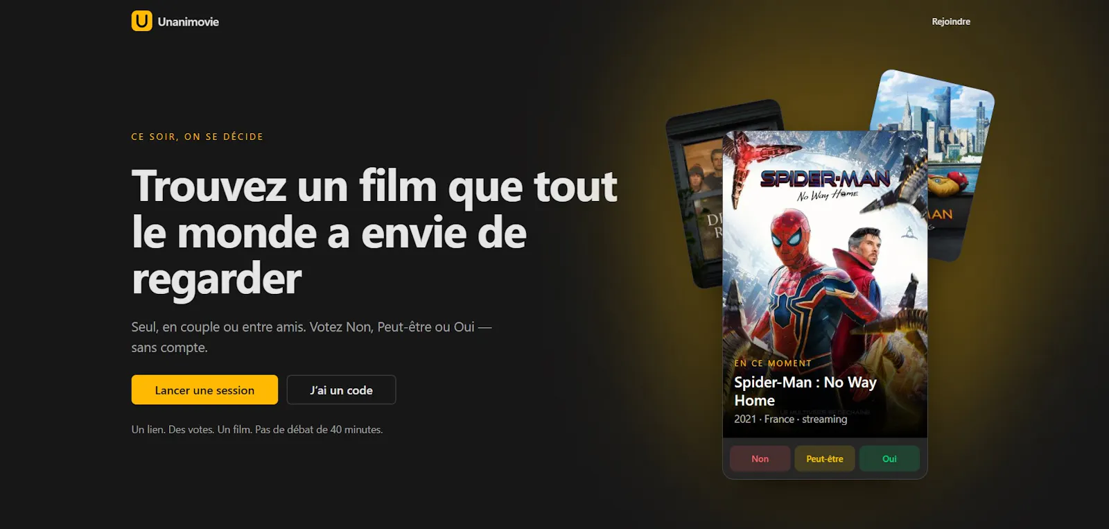 Unanimovie screenshot 1