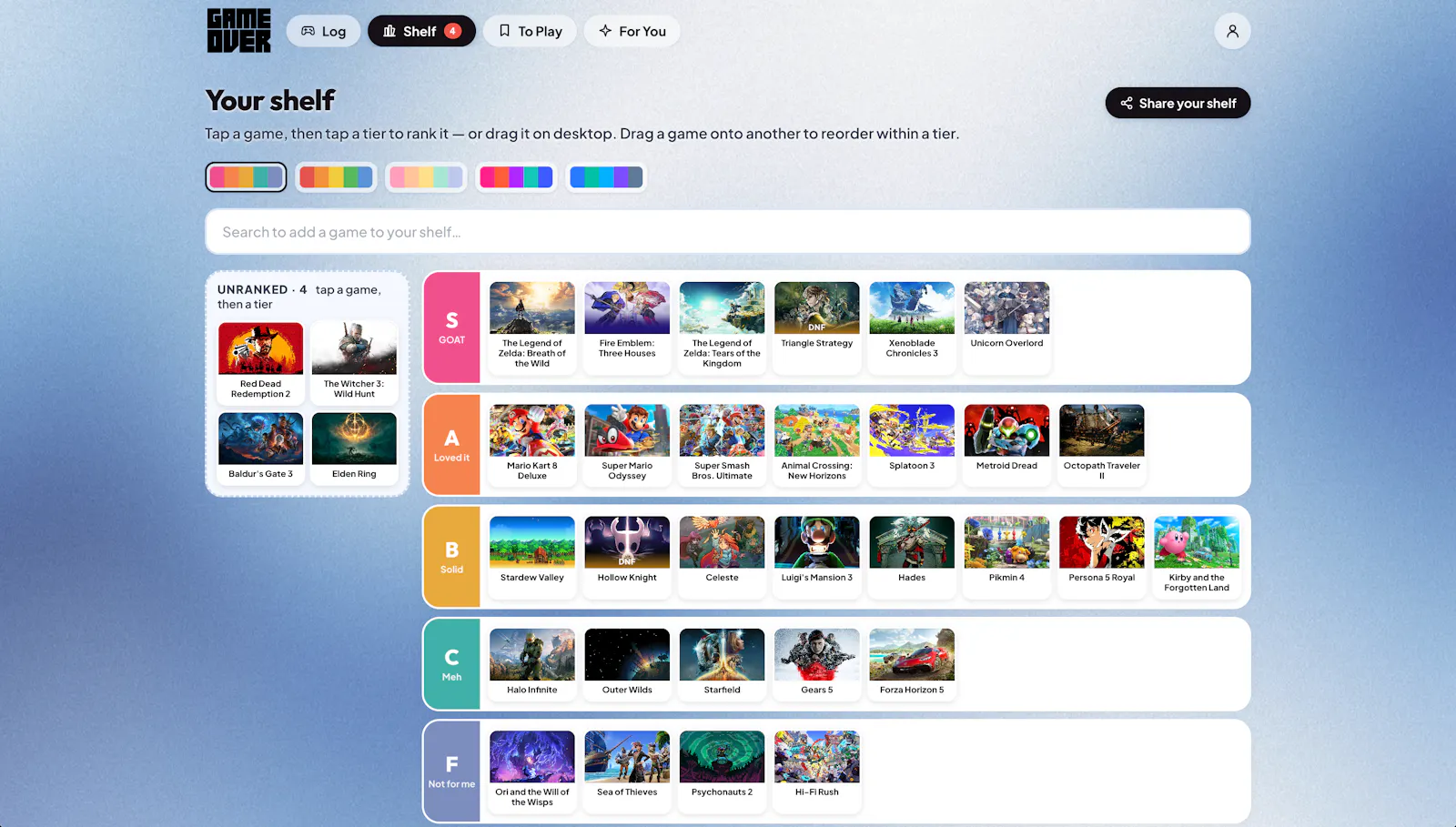 Game Over screenshot 2