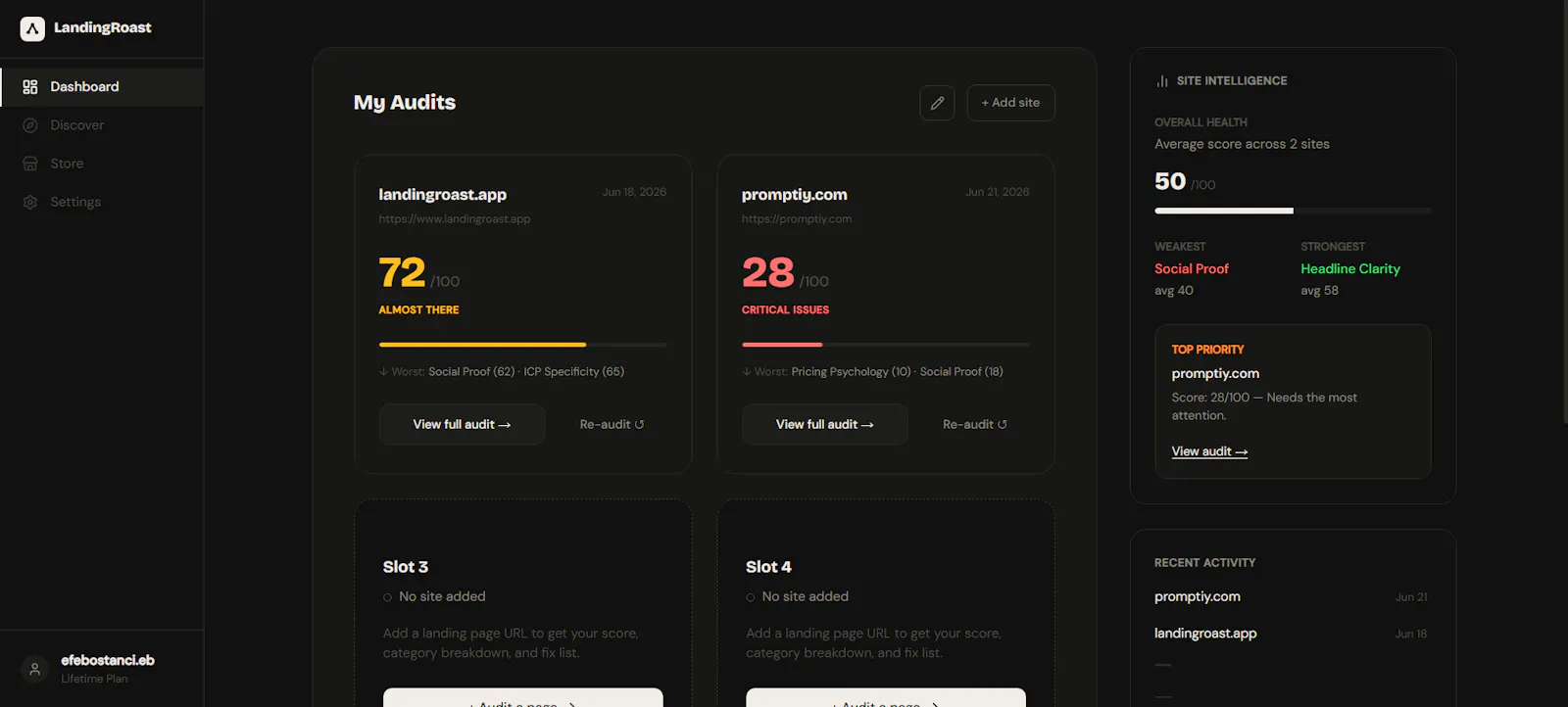 LandingRoast screenshot 5
