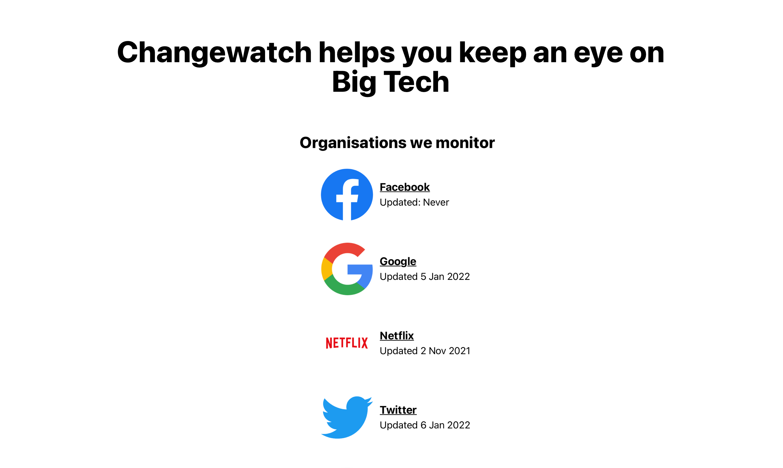 Changewatch gallery image