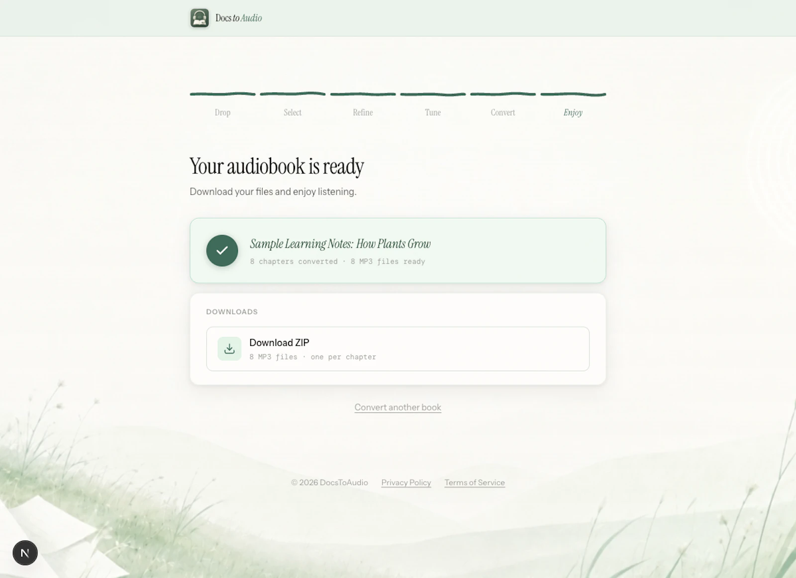 DocsToAudio screenshot 8