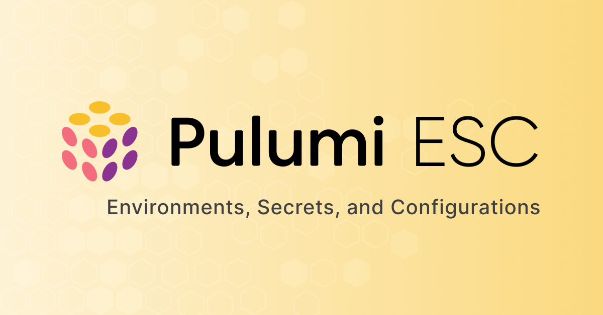 startuptile Pulumi ESC-Centralize environments secrets and configuration