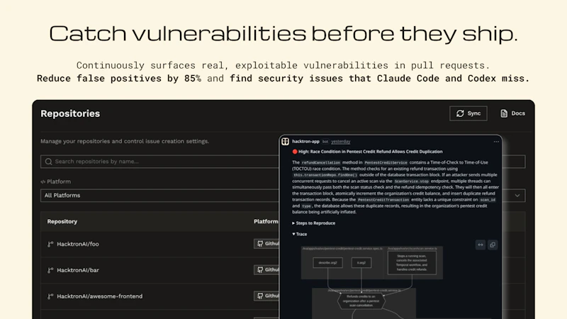 Hacktron screenshot 2