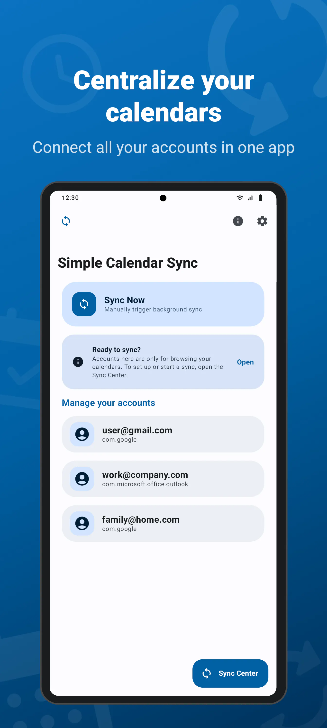 Simple Calendar Sync screenshot 4
