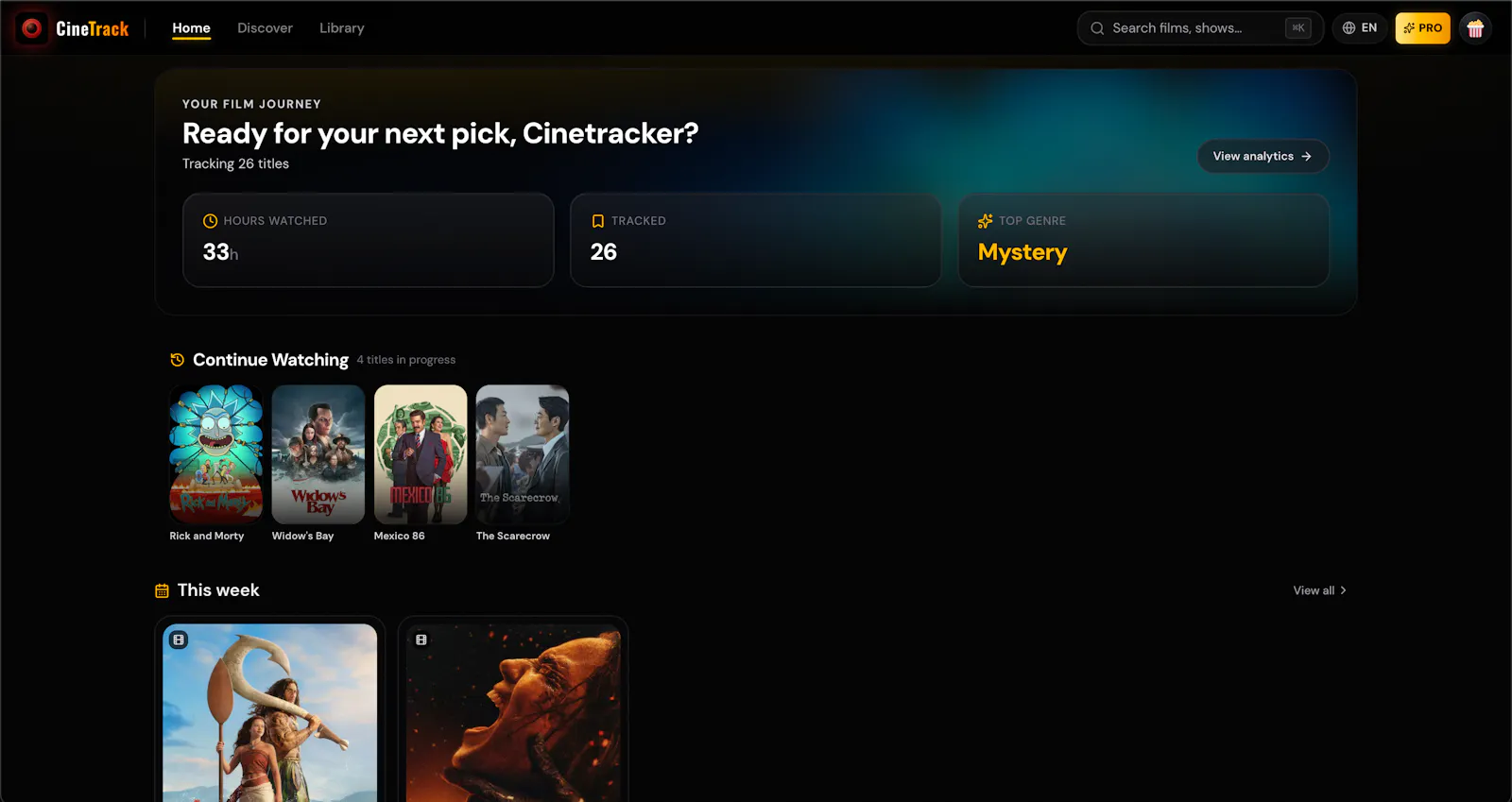 CineTrack.TV screenshot 4