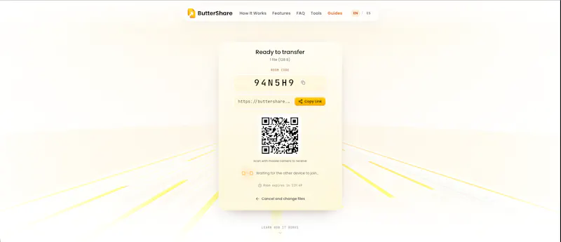ButterShare screenshot 2